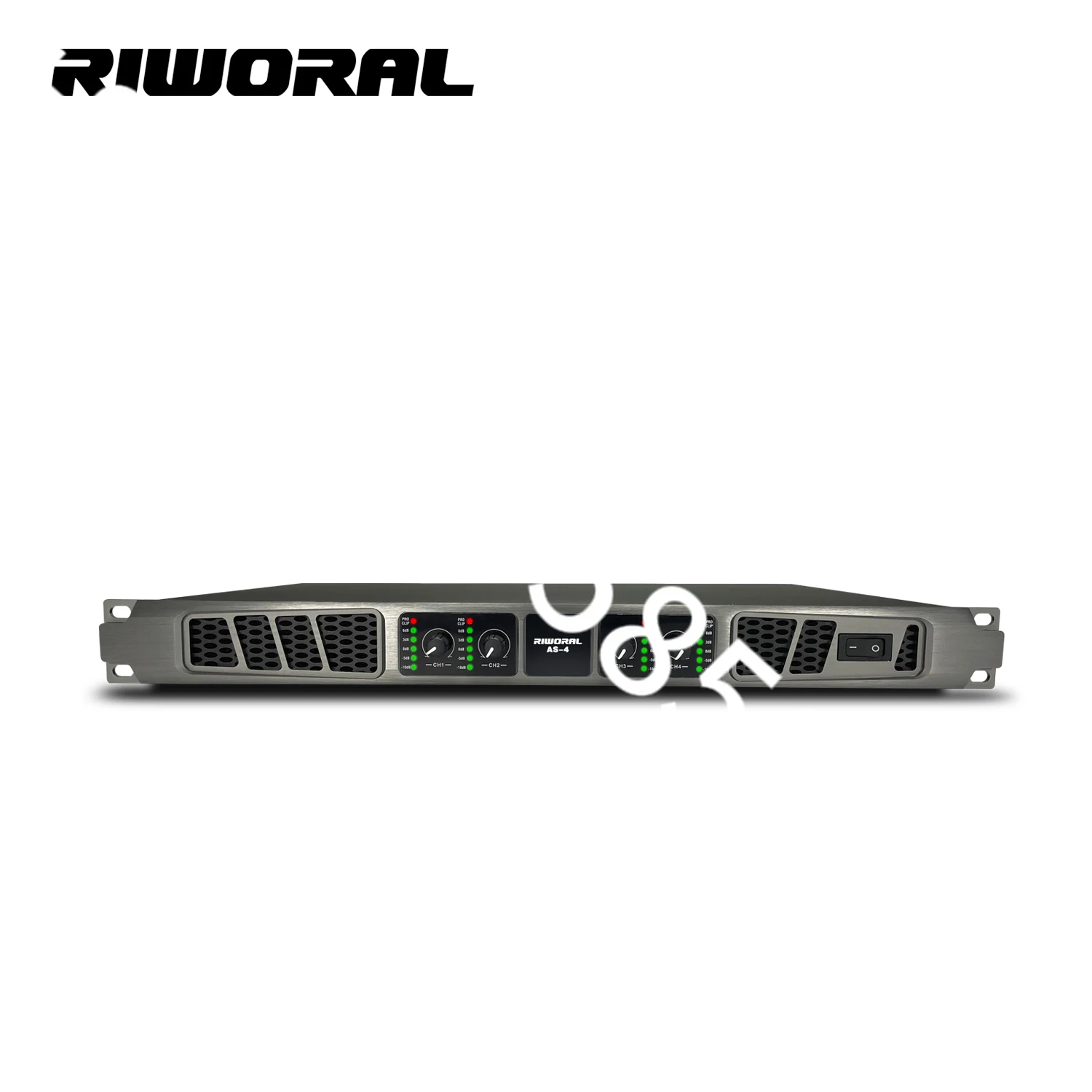 

2022 AS4 4 Channel Power Amplifier Professional 600W*4 digital audio amplifier for bar stage