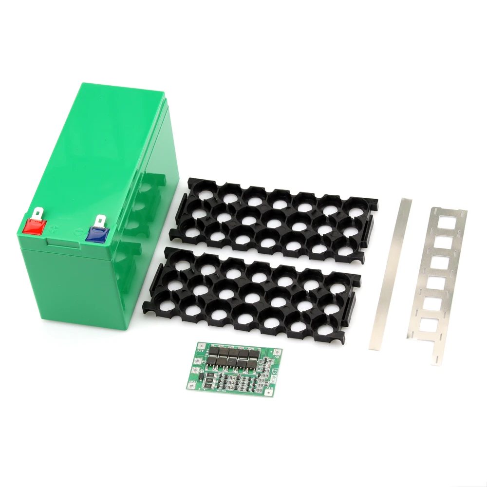 18650 Batterie-Aufbewahrungsbox Halterung 4V/6V/12V Kunststoff Lithium-Batteriepacks Spielzeugwaage Motorrad-Batteriehalter Gehäuse – Detail 6
