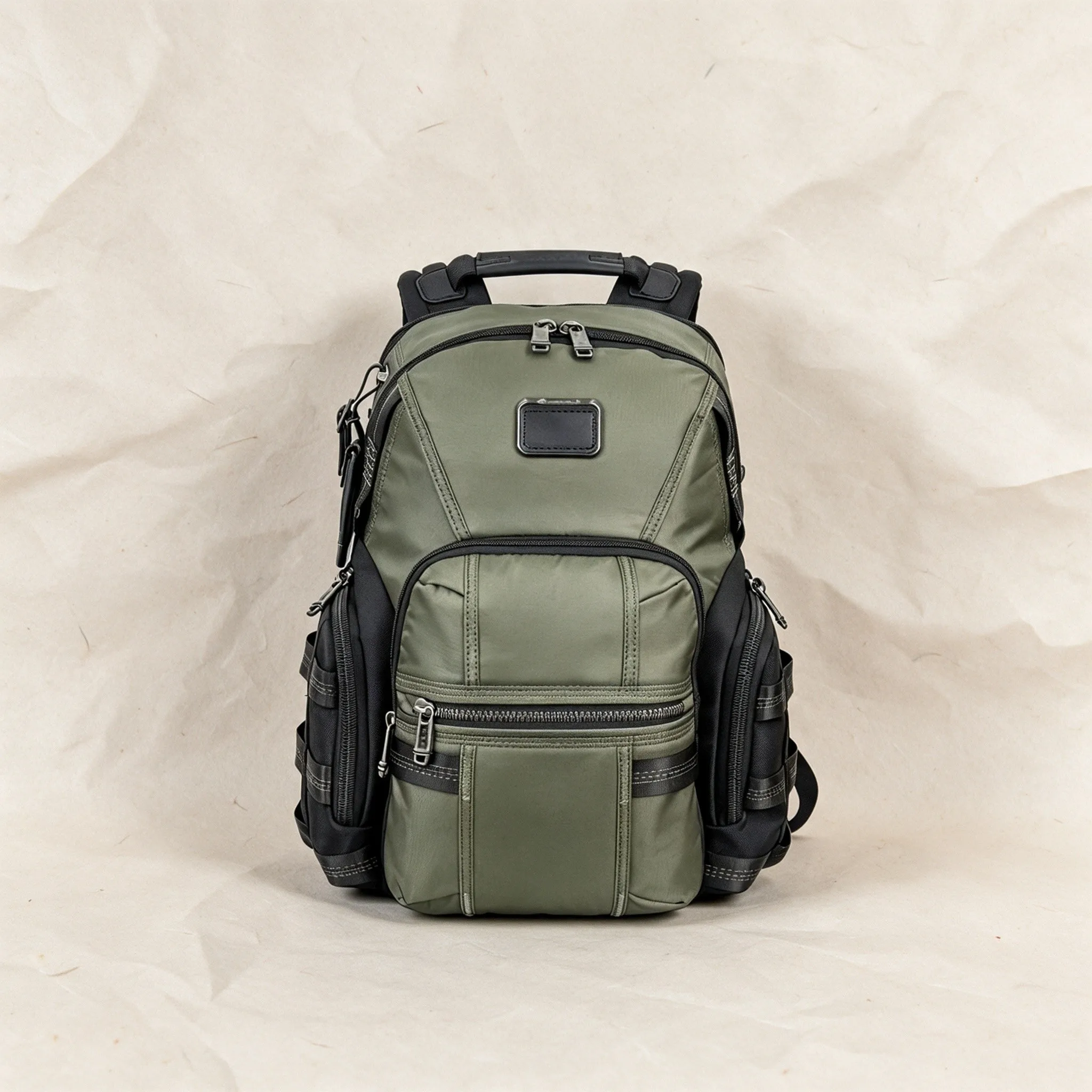 Men's Ballistic Nylon Backpack, Business Stylish Multi-Functional Trendy Daypack