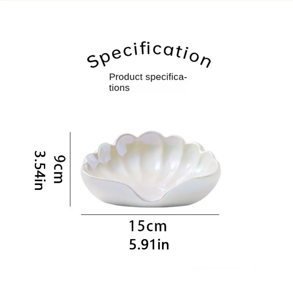 Keramik schale Aufbewahrung sbox Muschel form Mehrzweck Schwan Seifen kiste Schnell ablauf wasserdichte Seifens chale Bad zubehör