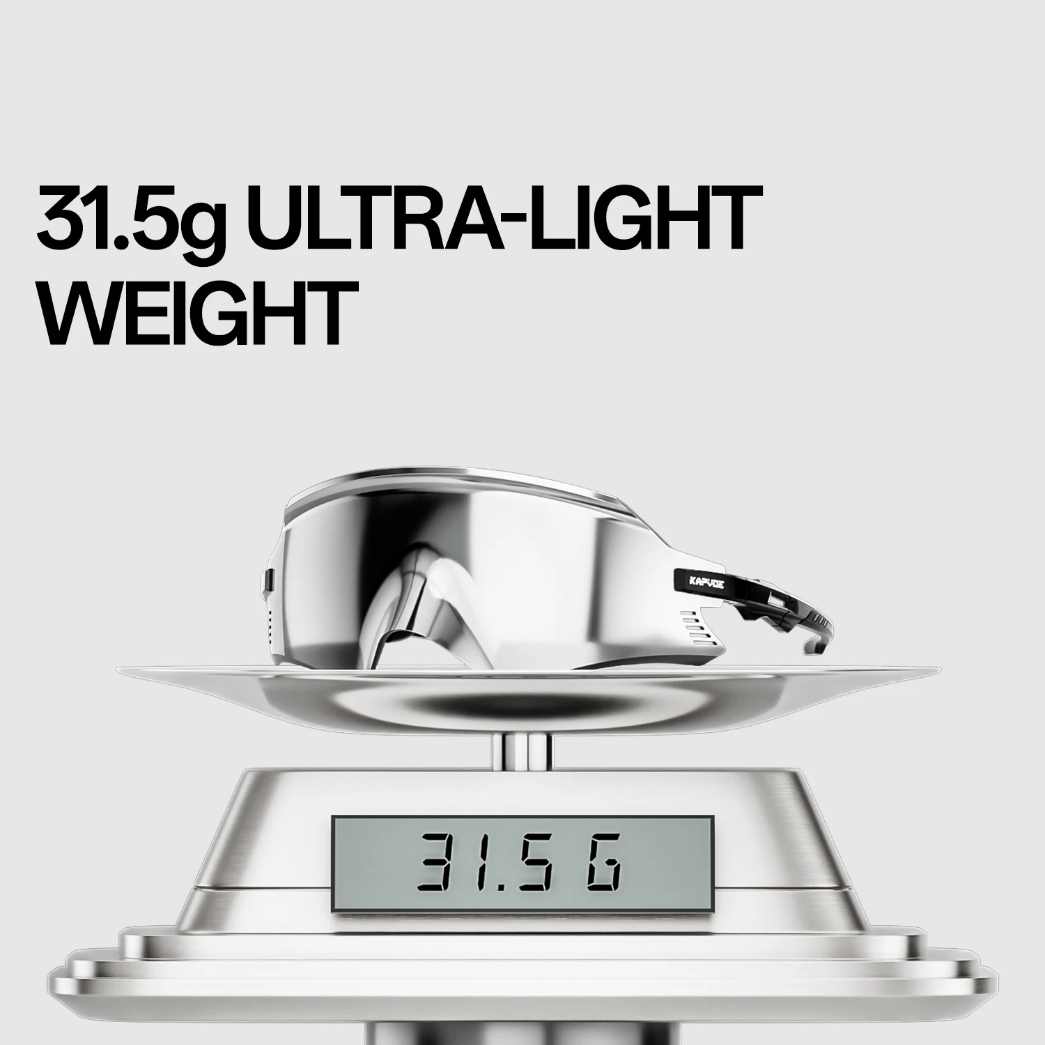 Kapvoe MTB Frameloze Fietsbril UV400 Bescherming Zonnebril Heren Dames Sport Meekleurende Brillen Outdoor Rijbril