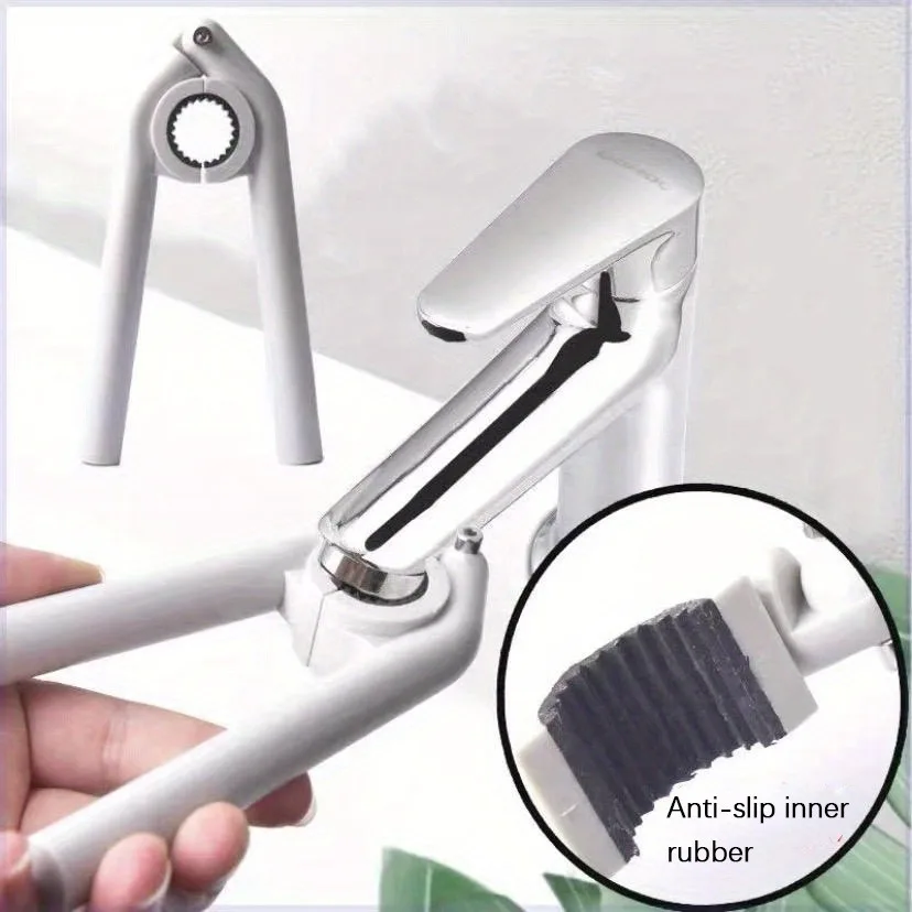 1pc Faucet Wrench, Aerator Wrench, Special Torque Round Pipe Wrench, Universal Removal Tool, Kitchen Sink Drain Removal Tool
