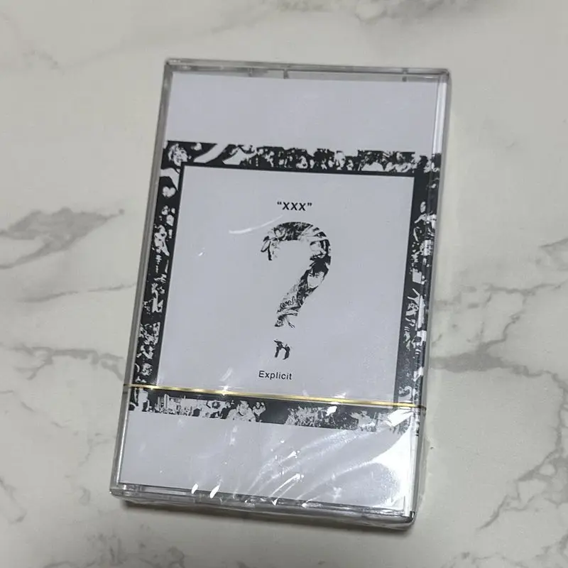 

American Emotional Rap Legendary Singer's Posthumous Single Collection Music Tape New Unopened with Complete Lyric Book