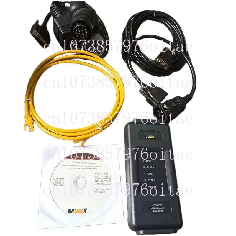 4ET4 Communication Adapter Group 478-0235 538-5051 4780235 5385051 for Caterpillar Excavator Diagnostic Tool