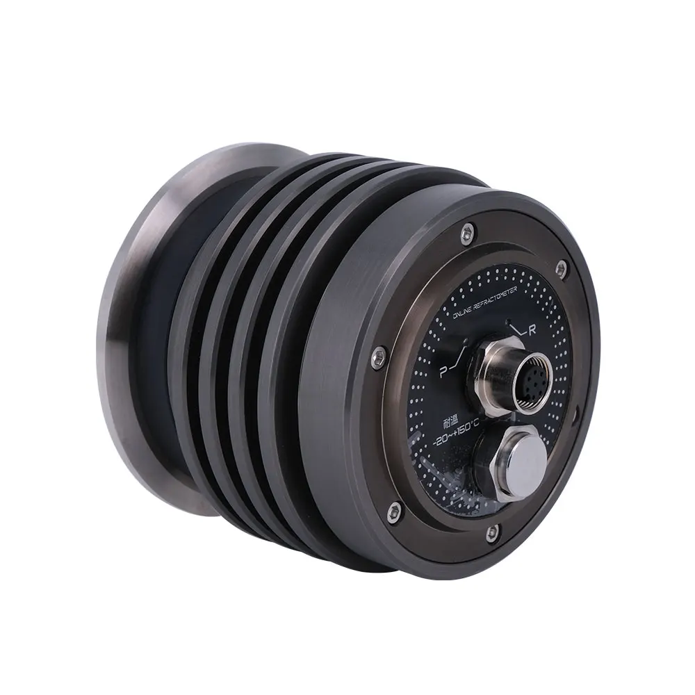 High Temperature 150 Degree in Line Refractometer 0-80% Brix