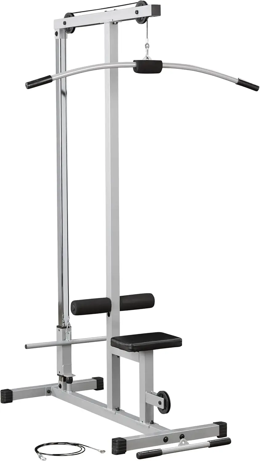 Pull Down Machine - Home Gym with High & Low Pulleys, Heavy Gauge Steel Construction, Incl