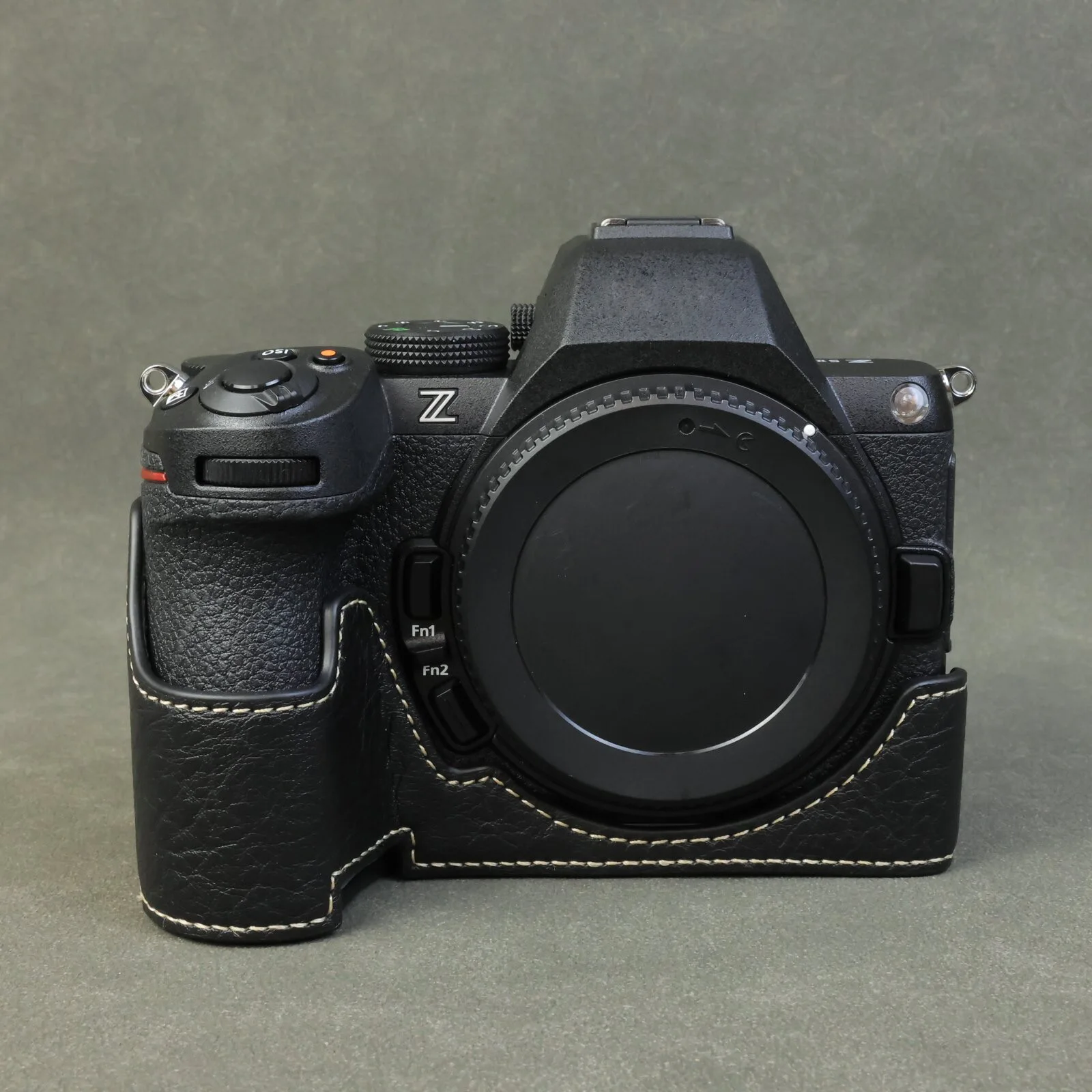 Leather Half case for Nikon Z5 Mark II Z5II Z52 Protect Camera Bag Grip