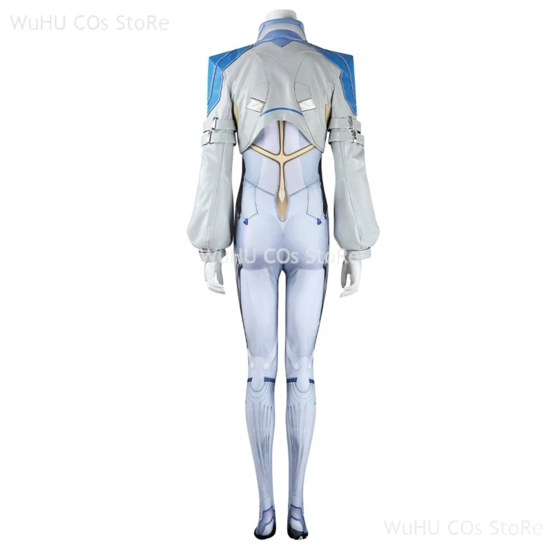 Rivalen Dolch Cosplay Mantel Overall Kostüm Outfits Ohrringe Weibliche Film Roleplay Disfraz Frauen Halloween Karneval Anzug