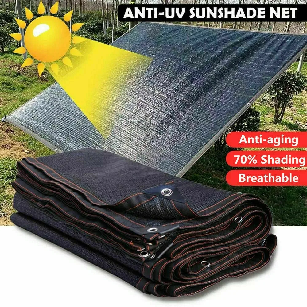 Shade Cloth for Garden Plants Greenhouse 60-70% Outdoor Sun Shade Sunblock Shade Neting for Chicken Coop Plant Patio Pergola