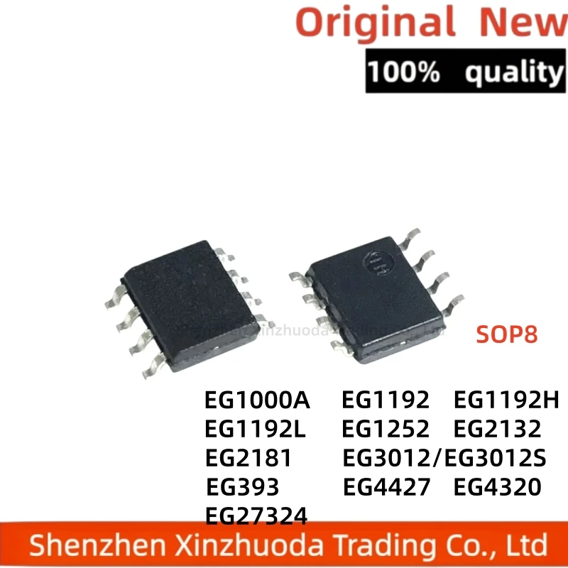 10 pieces of EG1000A 1192H 1252L 2132 2181 3012S 393 4427 4320 27324 high power factor linear constant current LED chips SOP8