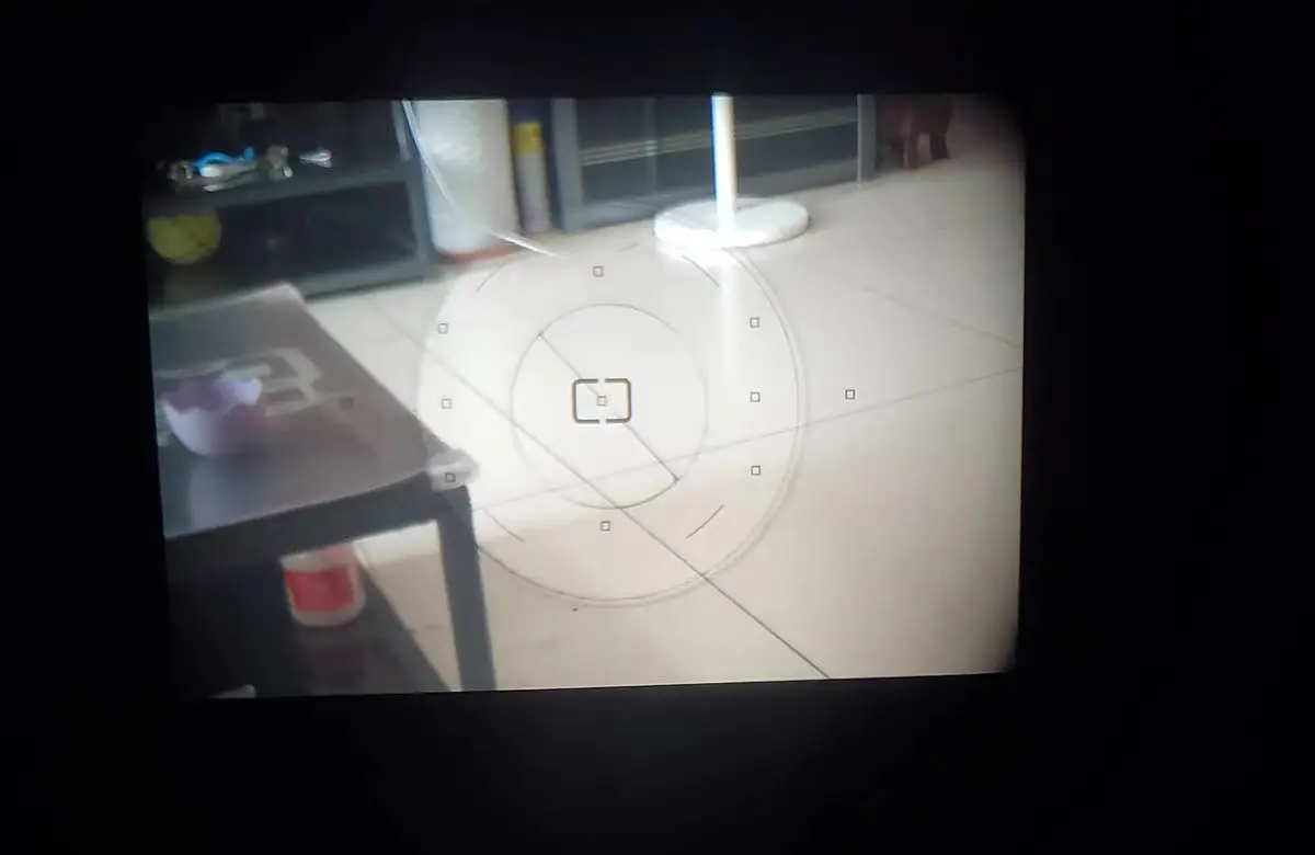 Piezas de pantalla de enfoque de imagen dividida cruzada para cámara Nikon D700 DSLR solo