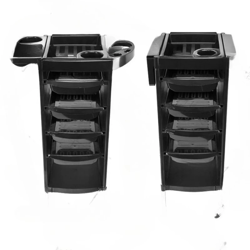 Hair Salon Tool Cart Multifunctional Six-layer Bar Cart Storage Shelf Beauty Salon Barber Shop Hair Cart Perm and Dyeing Cart