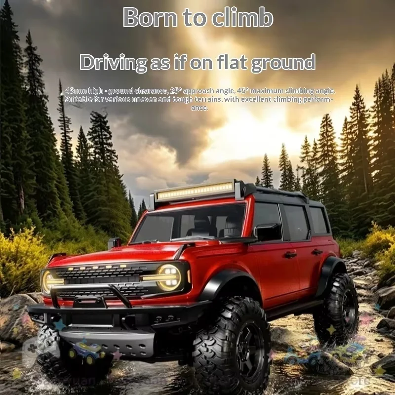 HongXing F22 Rc Car 1 12 Scale 4Wd Off Road Climbing Truck 2 4Ghz Remote Control Simulation Vehicle For Adult