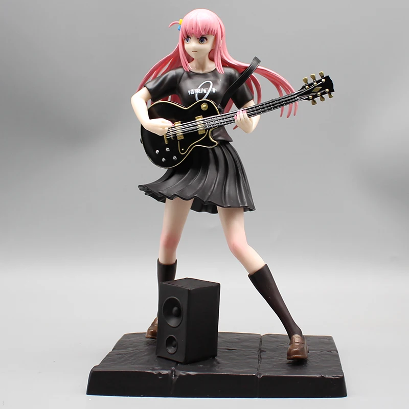 Anime Bocchi The Rock Action Figure Kawaii Gotoh Hitori Figure Guitar Hero Figurines Model PVC Cartoon Collection Statue Toys