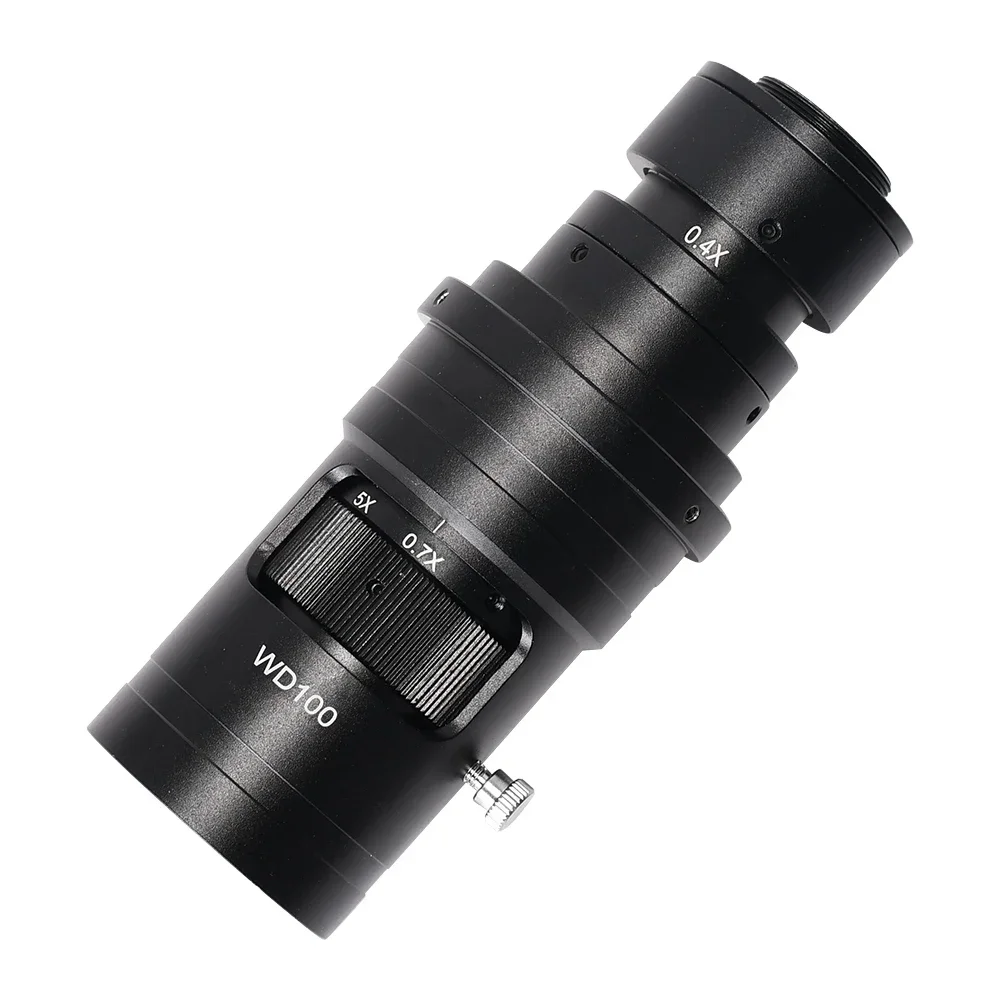 

20252025HAREAR Monocular HD 200X/400X Continuously Variable Zoom C-mount Lens for Industry Microscope Camera Eyepiece Magnifier