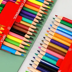 Colored Pencils 12 18 24 Color Color lead Pencil Wood Colored Pencils for Drawing Stationery Student School Supplie