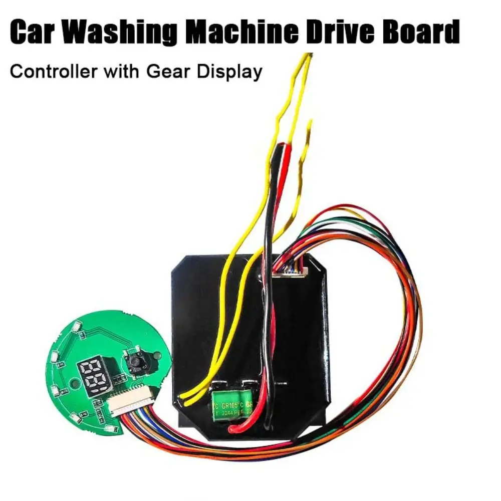 

Black Washing Machine Controller Board Brushless Green Washing Machine Motherboard With Gear Display Wireless