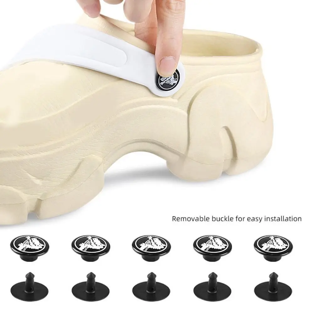 Accessories EVA Beach Slippers Straps Adjustable DIY Sandals Straps Hole Shoes Strap Shoe Decoration