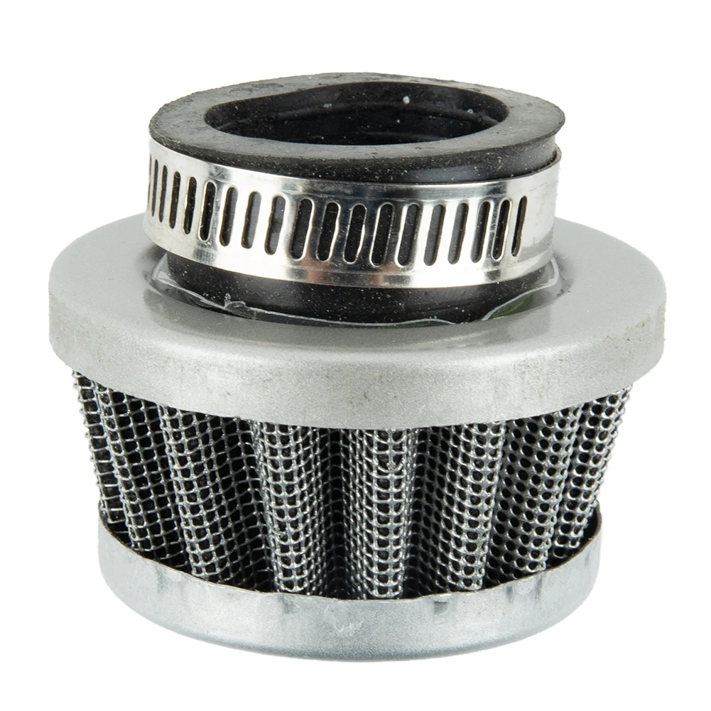 28mm Intake Air Filter for Water Cooled For Honda and For Suzuki Motorcycles Washable and Performance Boosting