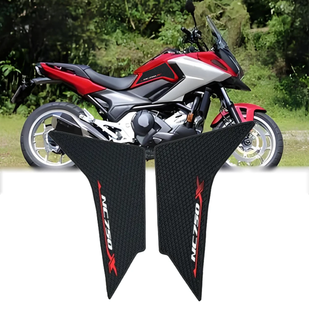 For HONDA NC750X NC 750 X 2021 2022Motorcycle Accessories Non-Slip Side Fuel Tank Stickers Tank Pad Sticker