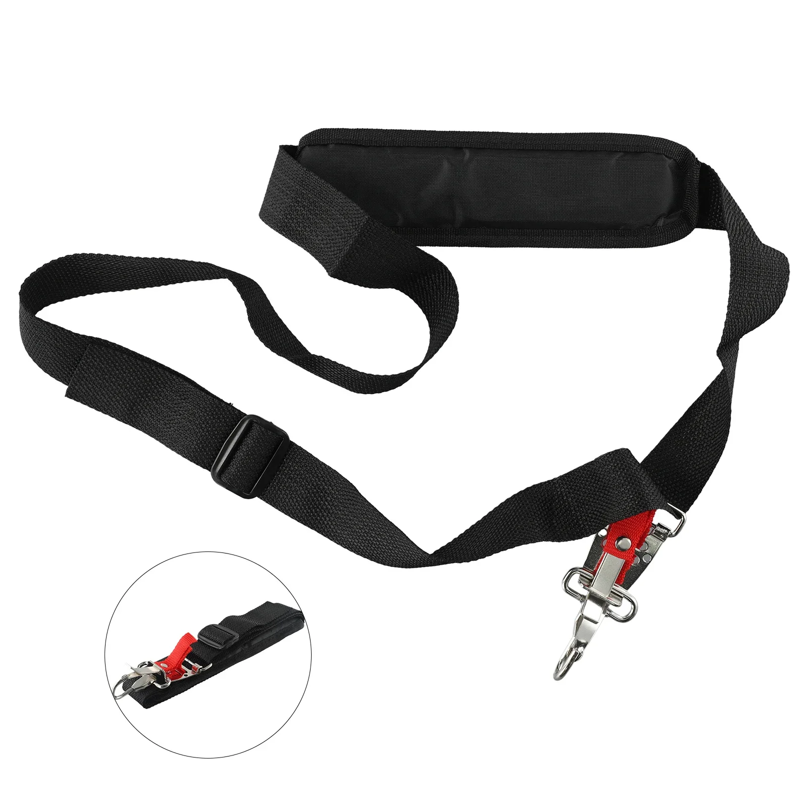 1 Pcs Strimmer Single Strap Harness Adjustable For Stihl Strimmer Shoulder Belt Padded Single Cutters Grass Trimmer Accessories