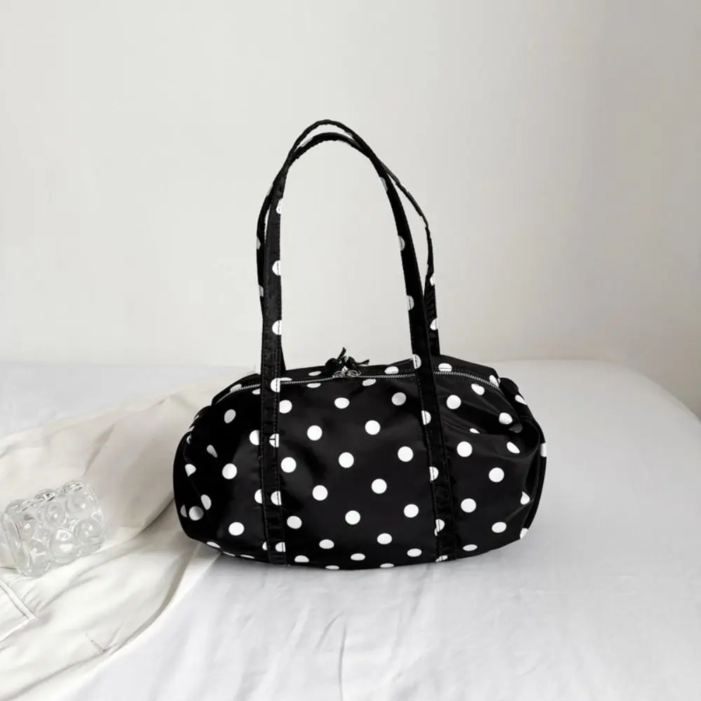 

Y2K Trend Polka Dot Women's Shoulder Bag Lightweight Tote Bag Lady Korean Handbag Large Capacity Commuting Bag Women Female
