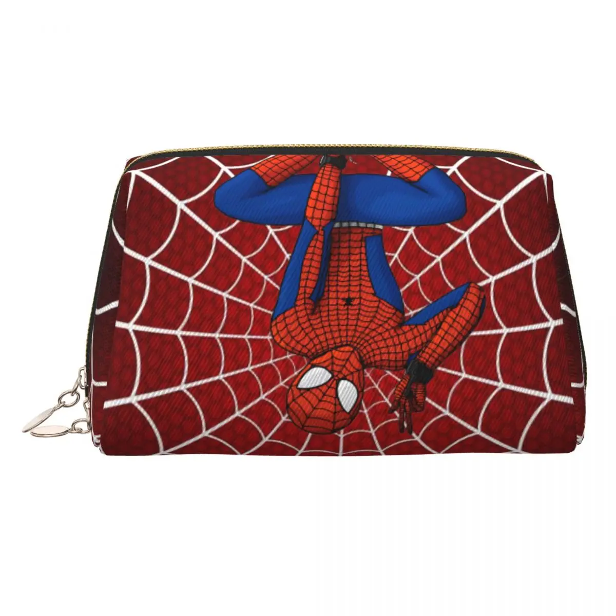 

Custom Cute Spider Man Hang Travel Toiletry Bag Women Cosmetic Makeup Organizer Beauty Storage Dopp Kit
