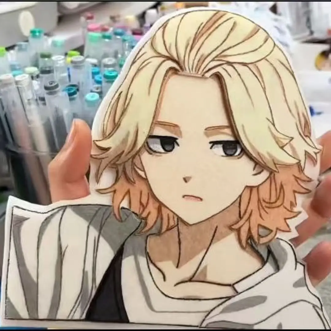 Tokyo Revengers Manjiro Sano Anime niños sin tejido colgante de tela bolsa periférica colgante adornos de dibujos animados regalo de Navidad