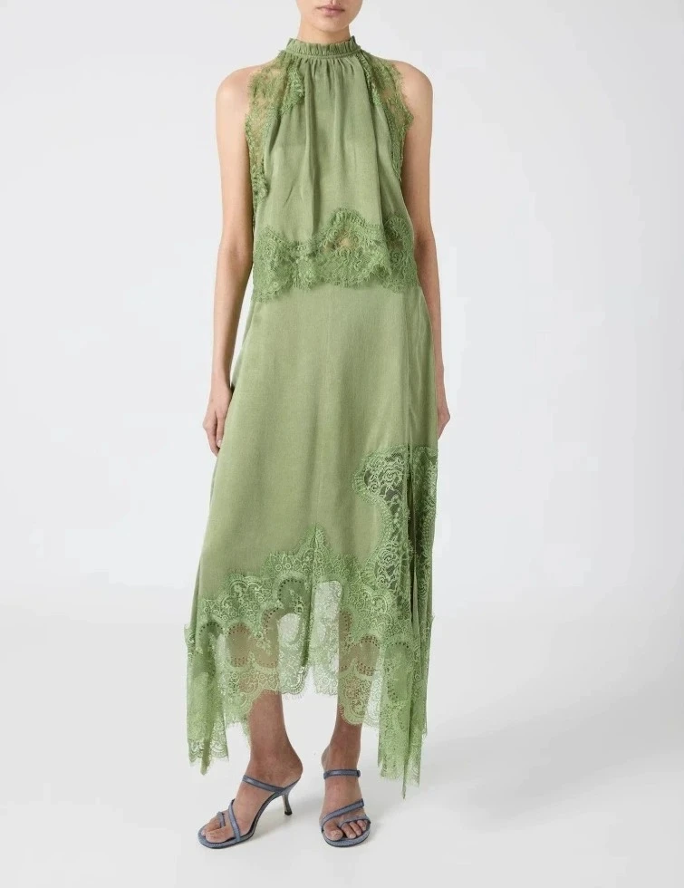 

Темпераментная однотонная юбка, комплект из двух предметов, женские кружевные лоскутные юбки трапециевидной формы без рукавов, нерегулярные юбки, комплекты из 2 предметов, женские