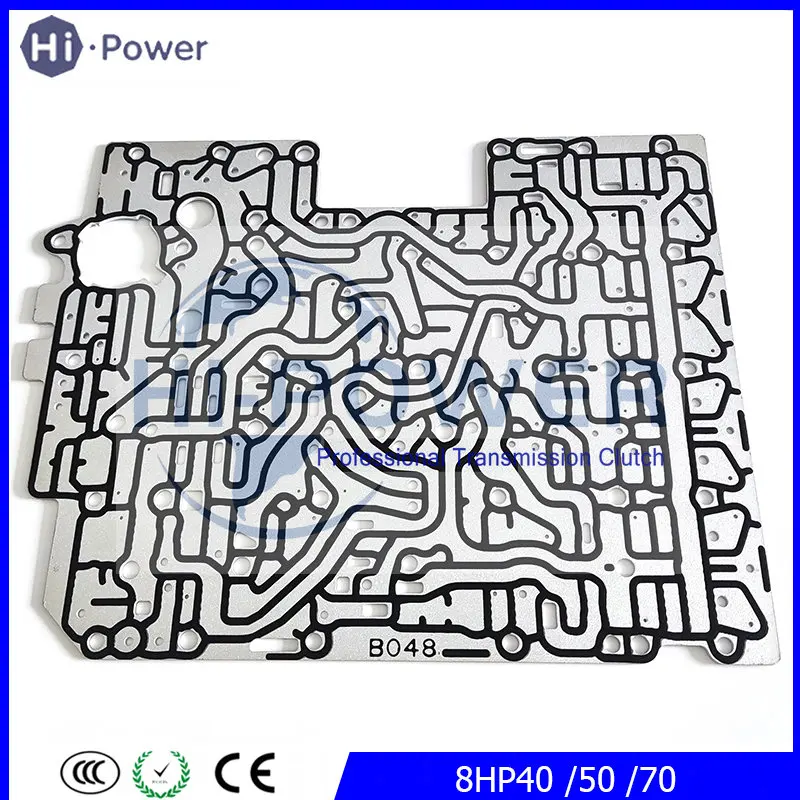 8HP-45 8HP-55 8HP50 8HP-70 8HP-90 Transmission Clutch Valve body Separator Plate A048 B048 A502 B071 A071 A502 B502 For BMW Audi