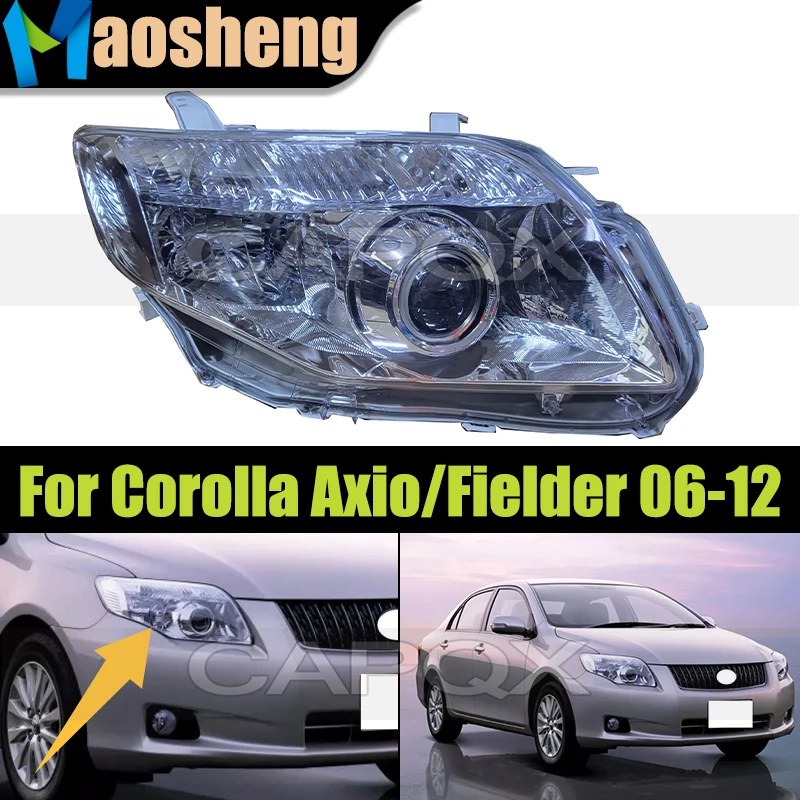 Front Headlight Head Light For Toyota Corolla Axio/Fielder NZE141 ZRE14 2006-2012 Headlamp Driver Light