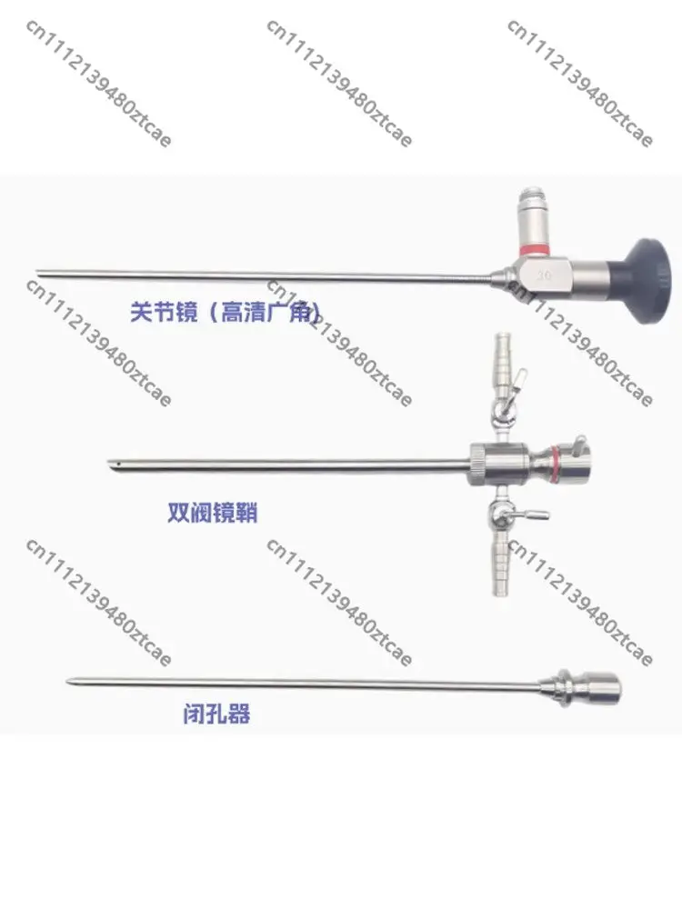 Wide Angle Arthroscope UBE Instrument Double Valve Sheath Trocar Obturator