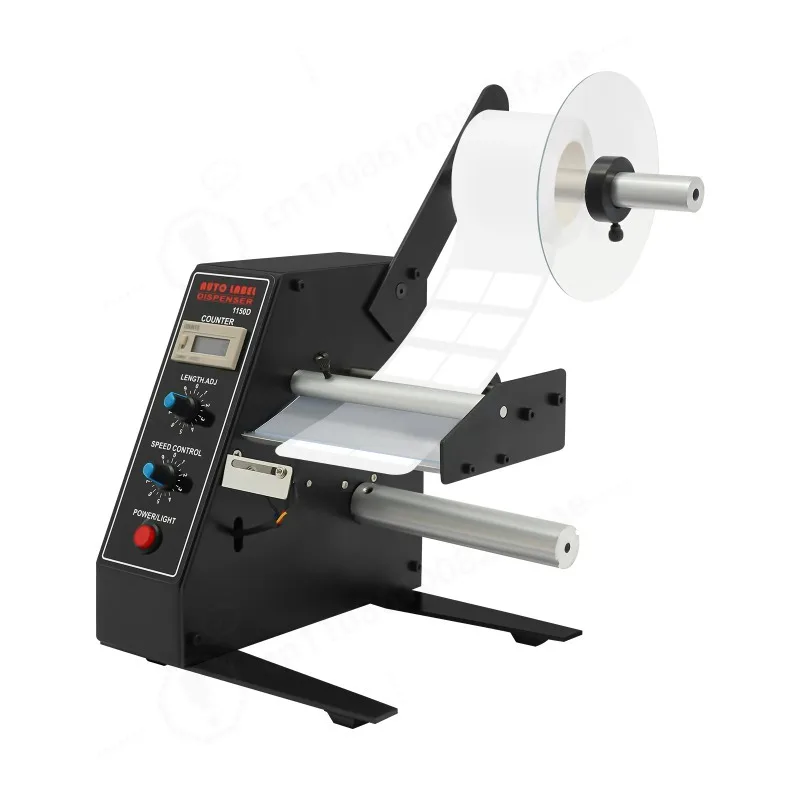 AL-1150D Automatic Label Dispenser Machine 140mm Electric Label Peeler with Counting Function for Packaging Factory