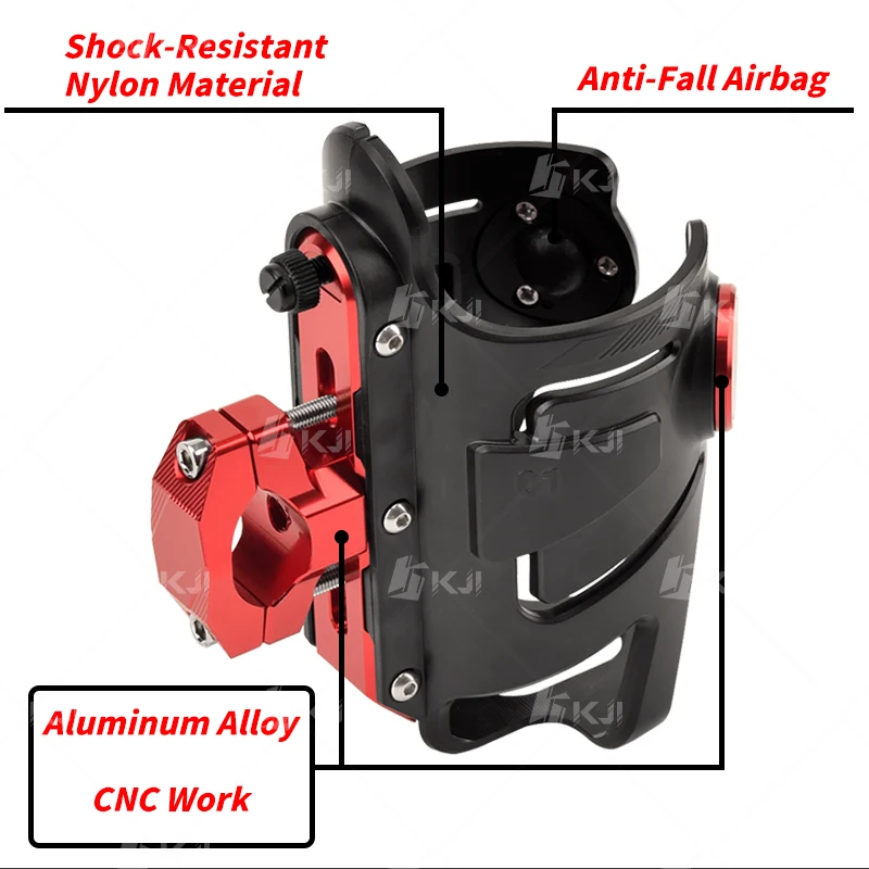 Para yamaha xmax/nmax/nvx/aerox 300/250/160/155/125/tech max/turbo/neo suporte de garrafa de água copo gaiola suporte de bebida peças de barra transversal