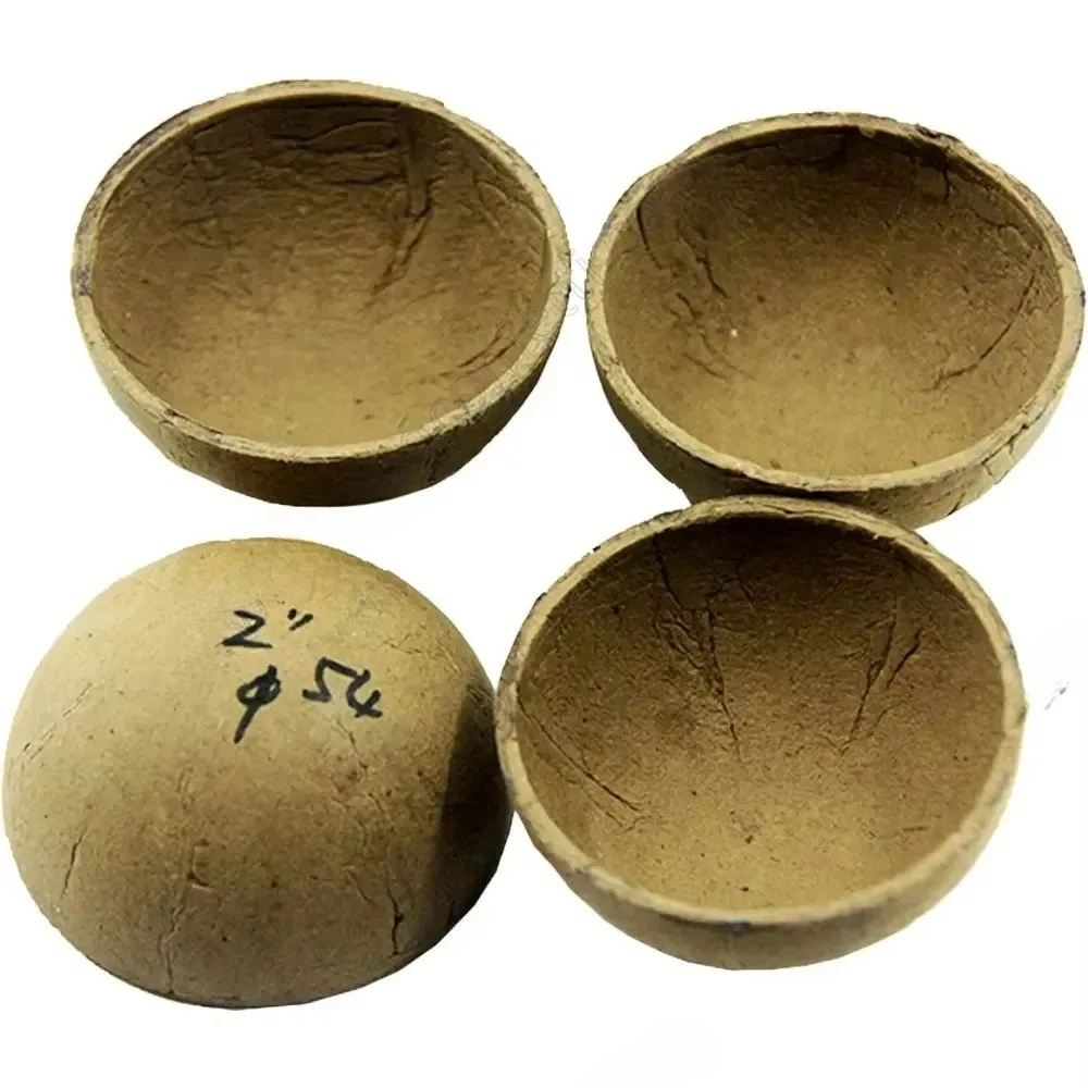 100pcs 3 Inch Paper Casing Cover Round Ball for Pyrotechnic Show Shell Cover Hemisphere Salute  Display Shell Material