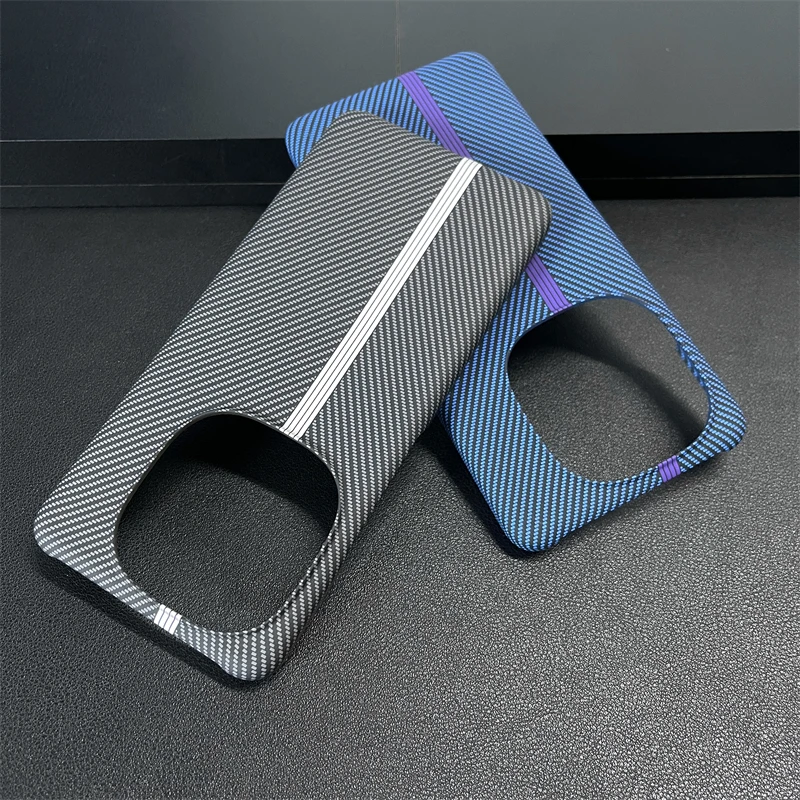 Skin Feel Carbon Fiber Texture Case for VIVO iQOO 13 Ultra-Thin Protective Cover Fashion Color Collision Funda Capa