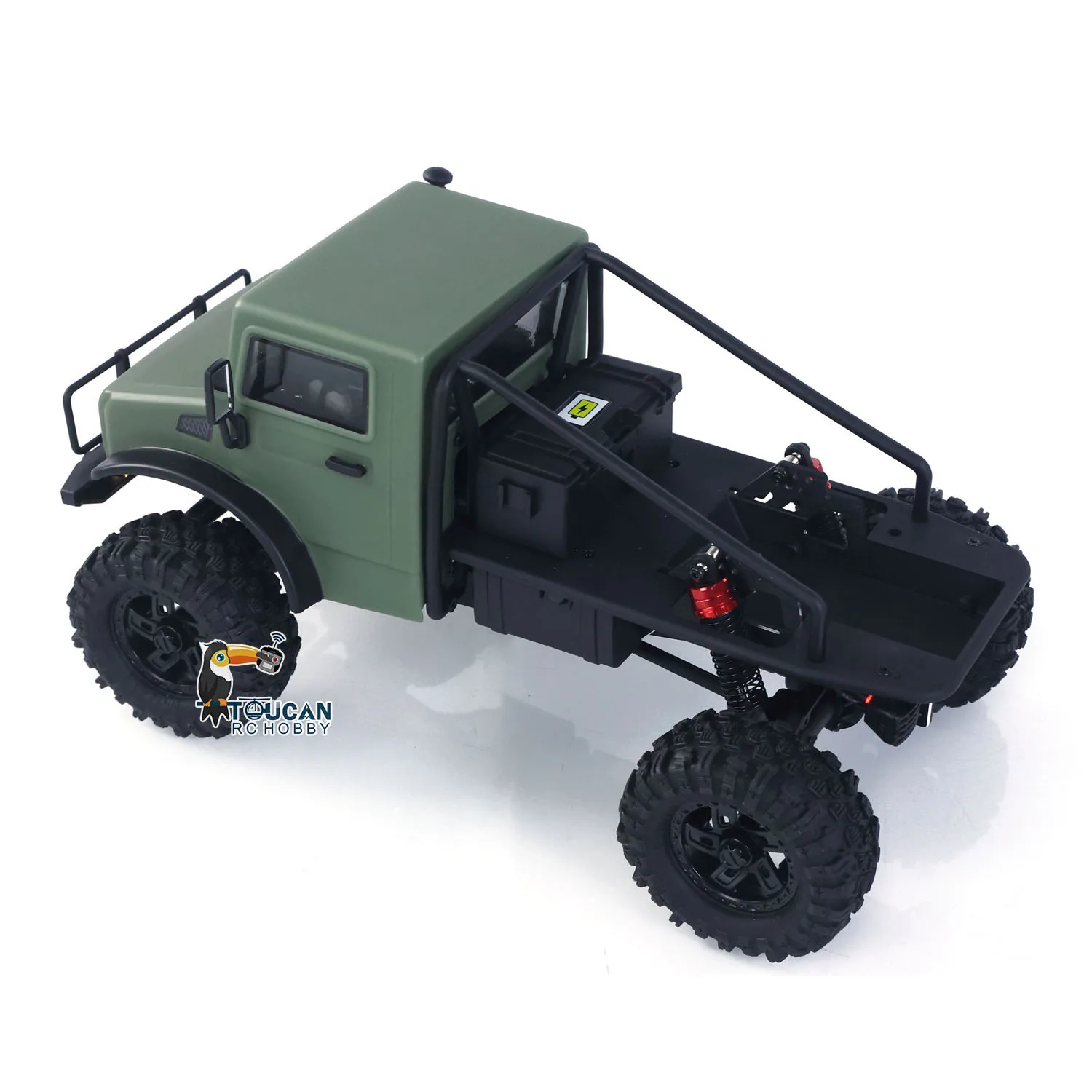 1/18 2.4G RC Rock Crawler Car CR18P V3 4WD Offroad Climbing Vehicle RTR Ready To Run Hobbywing Brushless Motor ESC LED