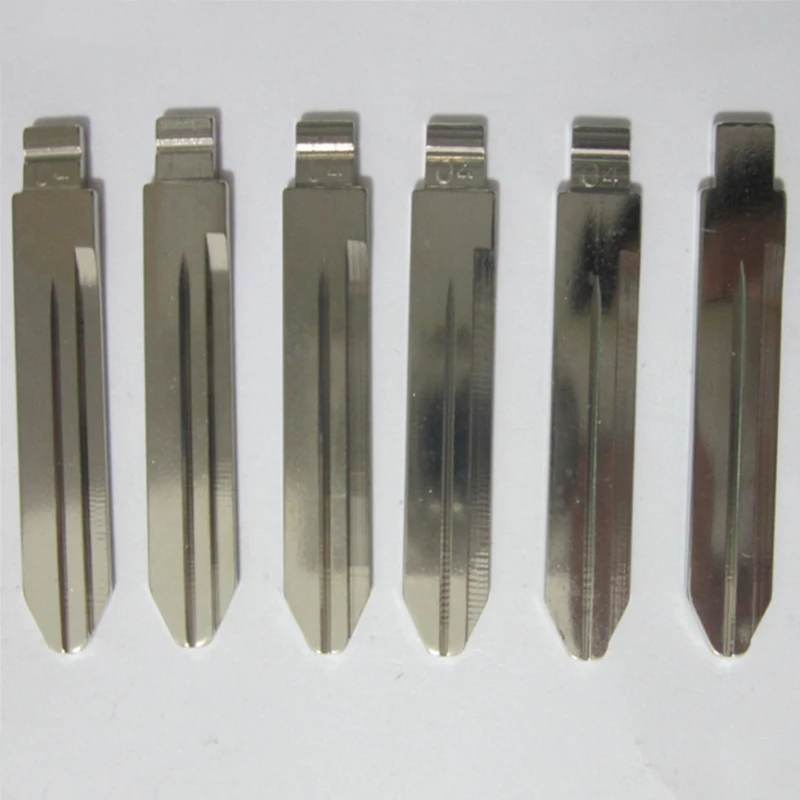 XIEAILI OEM 50Pcs 04# Uncut Car Key Blank Blade CY24 For Chrysler 300C For Keydiy KD Xhorse VVDI JMD
