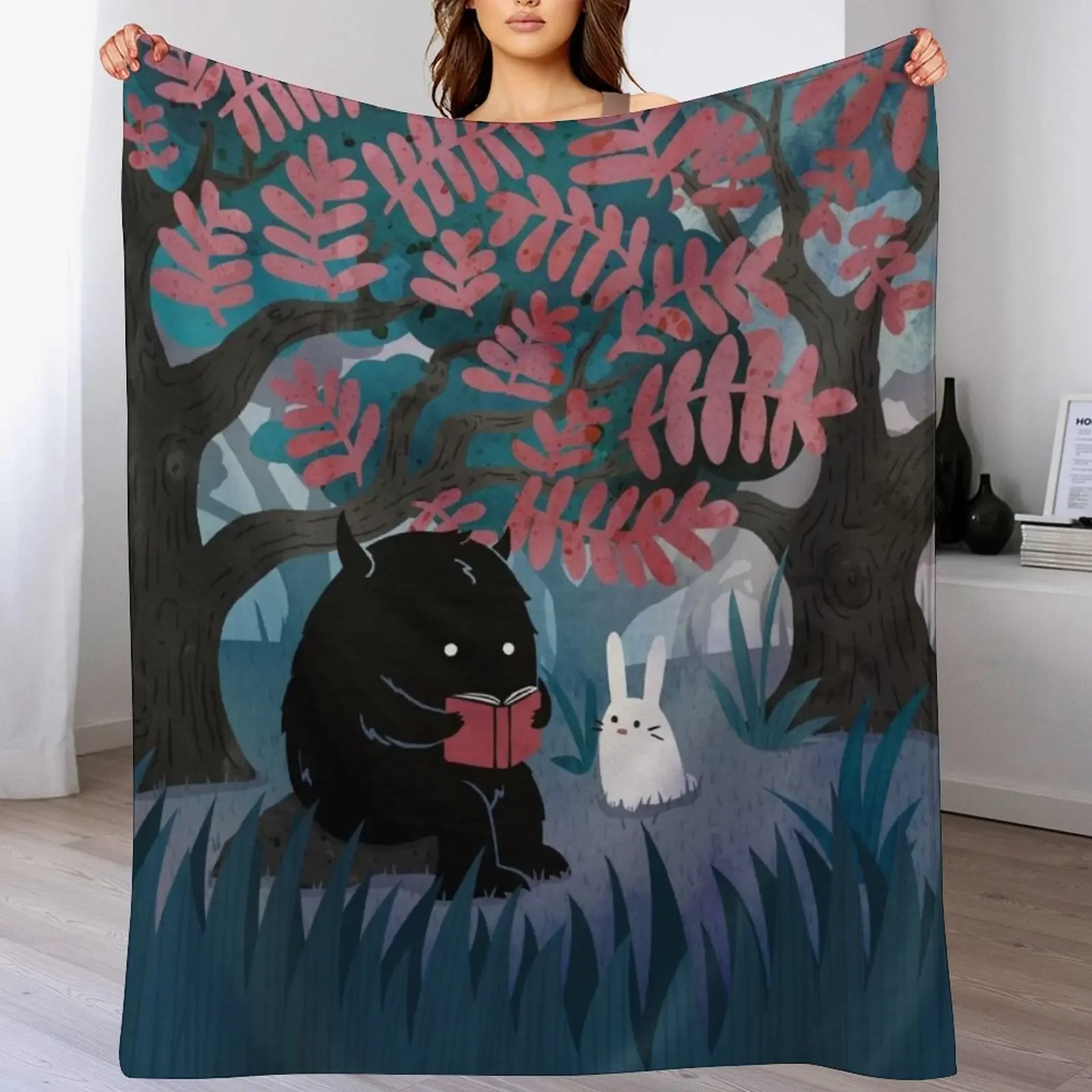 

Another Quiet Spot Throw Blanket Lightweight Cozy Blanket for Bed Sofa