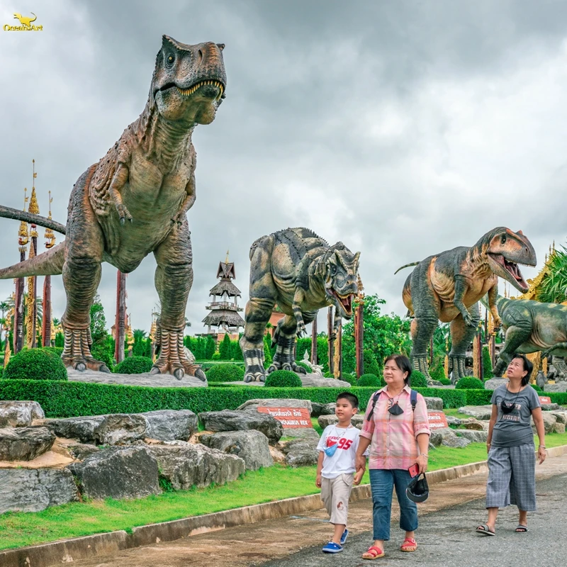 Popular Dinosaur Sculpture Realistic Animatronic Dinosaur Model for Park