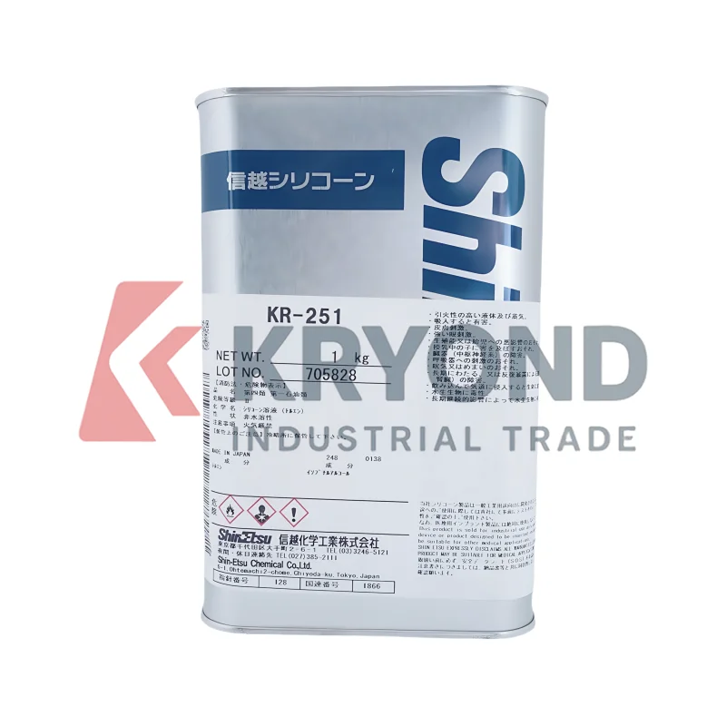 ShinEtsu KR-251 Silicone Grease High Performance Lubricant for Electronics, Automotive, and Industrial Applications