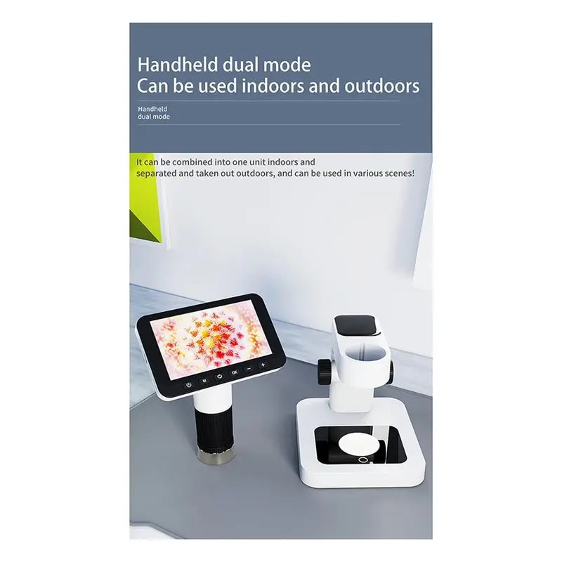 FBIL-High Precision Electron Microscope For Children With Screen Magnifying Glass- Ideal For Junior High School Students