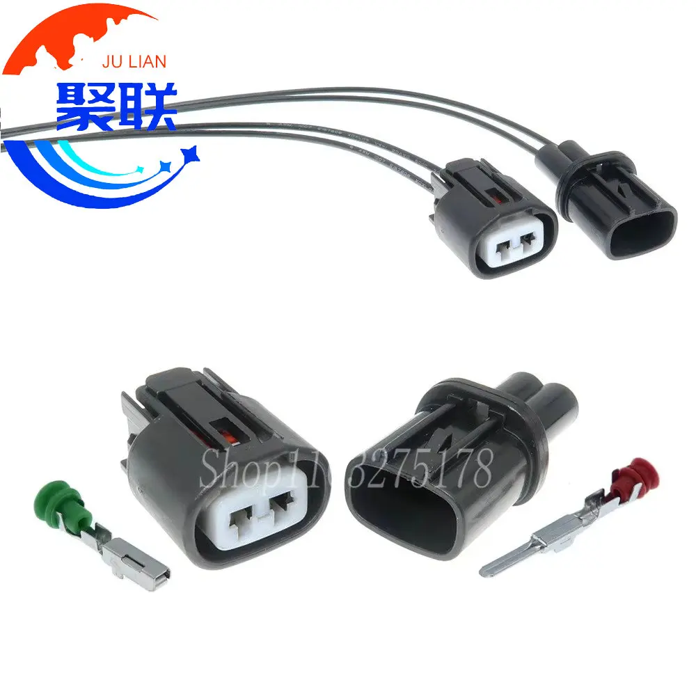 1 Set 2 Pin 6189-0706 Brake Induction Socket ABS Car Sensor Connector Automotive Plug For Toyota