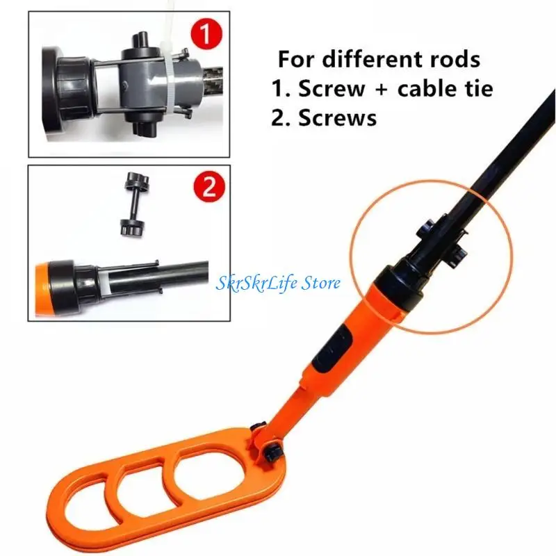 E65E Induction Metal Detector Treasure Tool Underwater Fully Waterproof
