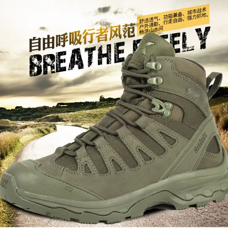 

Waterproof Hunting Boots for Men and Women Tactical Desert Combat Boots Mountain Climbing Anti-Slip Sports Shoes