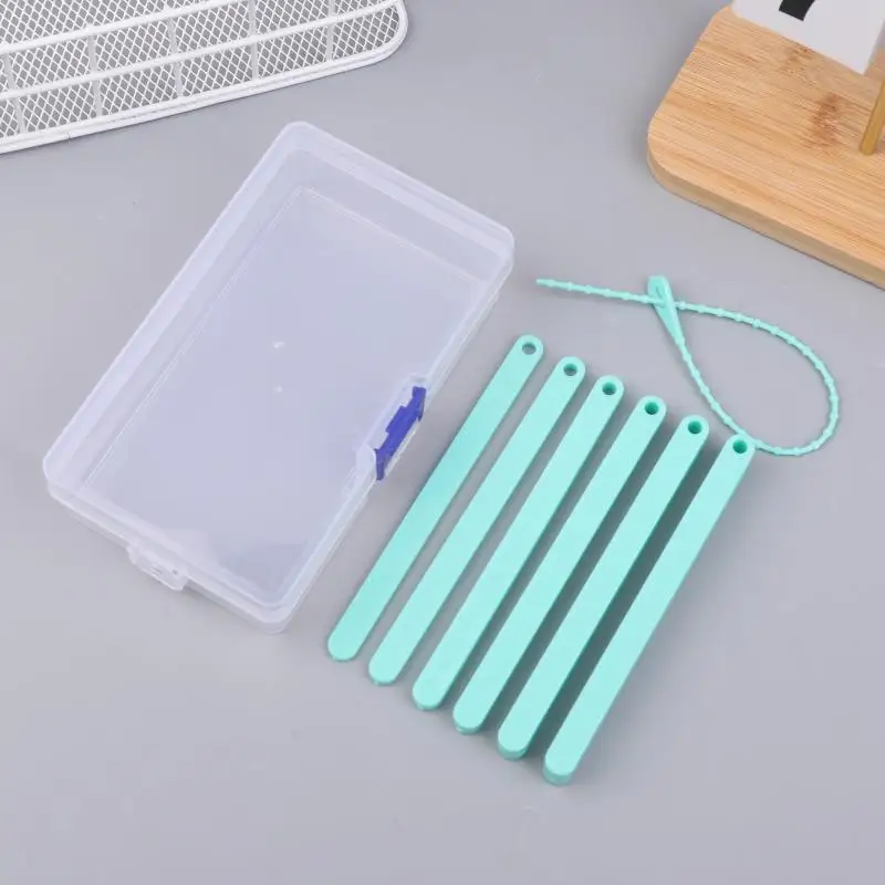 6 Pcs Jaw Dental Bite Blocks Muscle Training Exerciser Tongue Muscle Speech Therapy Essential Sensory Speech Training Tool