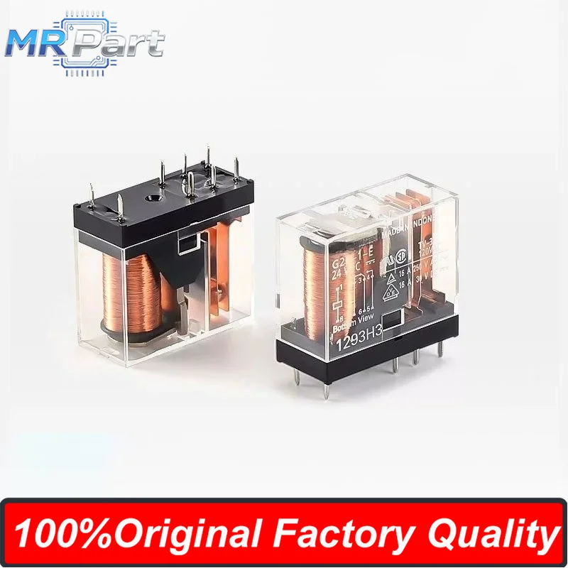 5Pieces Original Japanese Relay G2R-1-12VDC Universal G2R-1 DC24V Power relay 10A Single Pole Double Throw Conversion DIP 5Pin