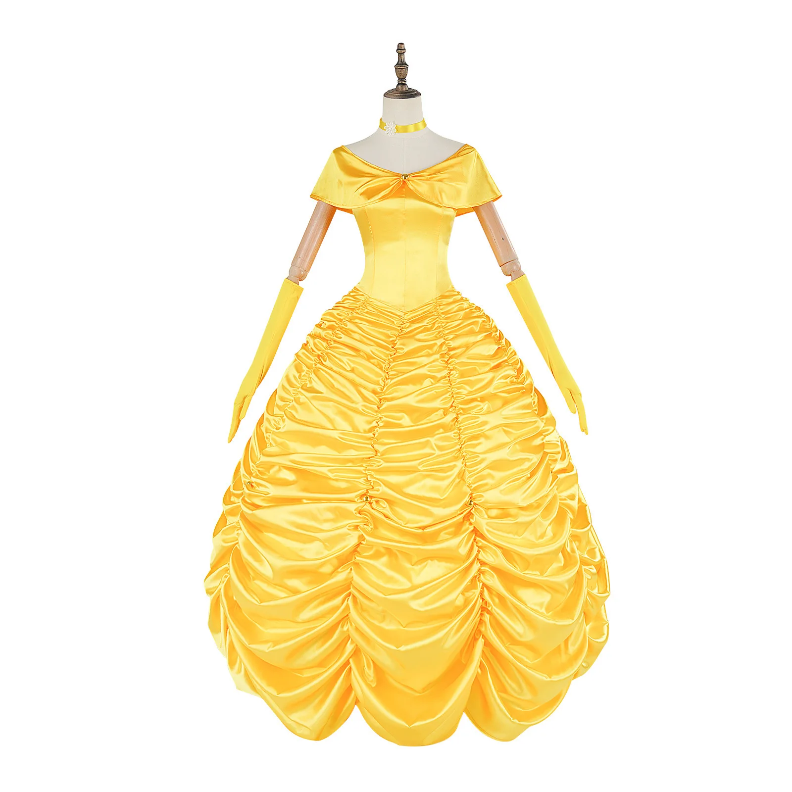 

Halloween Costume Dress Grimm's Fairy Tales Belle Dress Cosplay Performance Uniform Women's Uniform