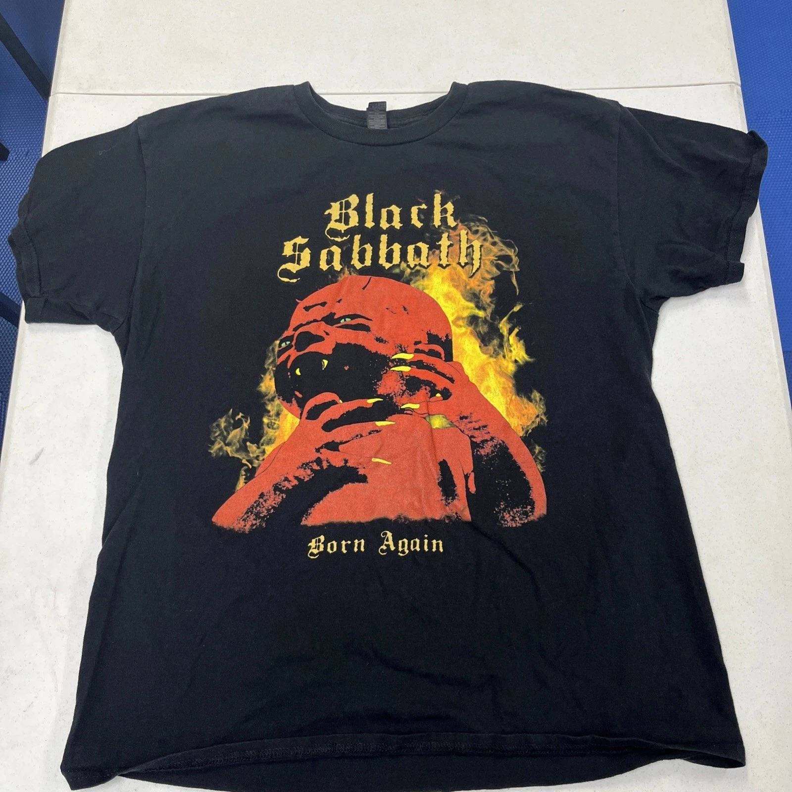 Black Sabbath Rebirth Album Cover Unisex T-Shirt American Summer New Men's and Women's Retro Fashion Street Harajuku Top