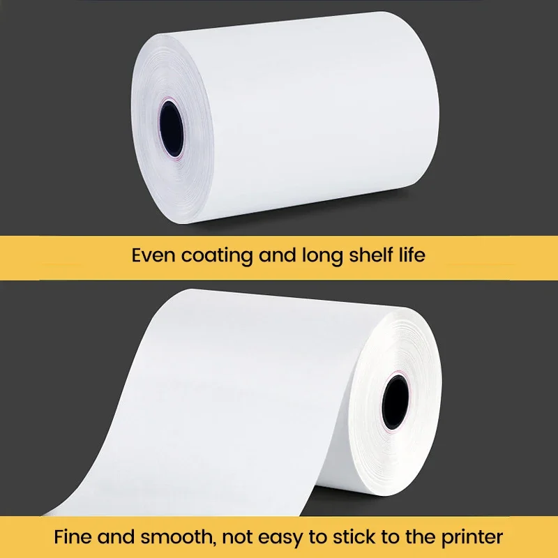 Mini Portable Printer Thermal Paper Universal 57mm Self-adhesive Paper Label Sticker For Mini Printer Instant Print Kids Camera